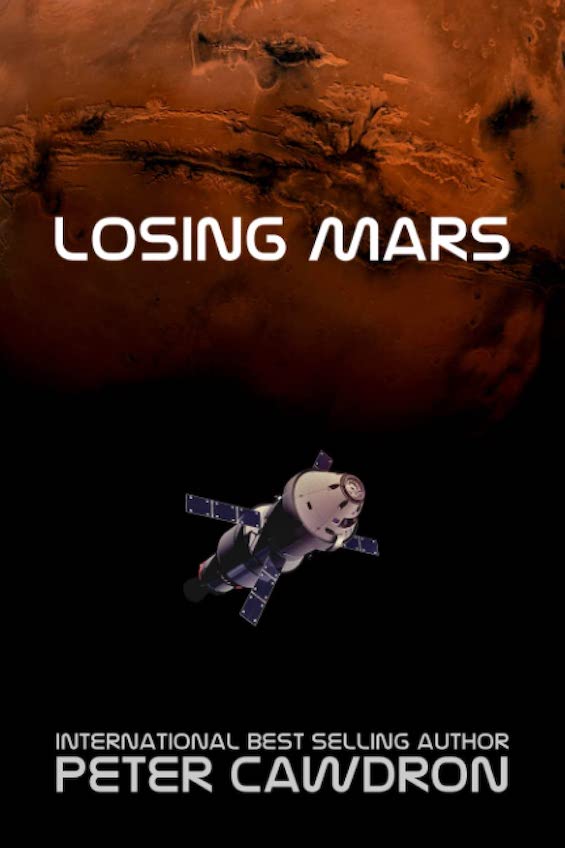 Cover image of "Losing Mars," a novel about exploring and colonizing Mars