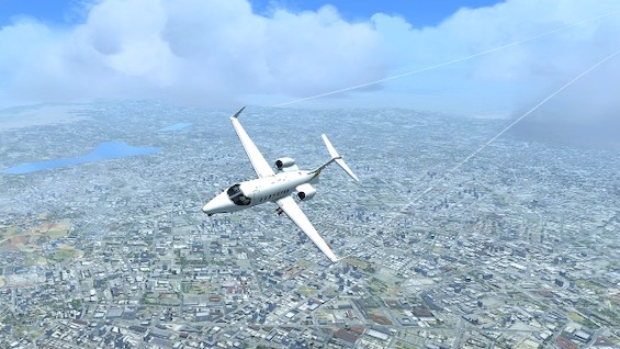 Image from Microsoft Flight Simulator, an app that prefigures the Metaverse