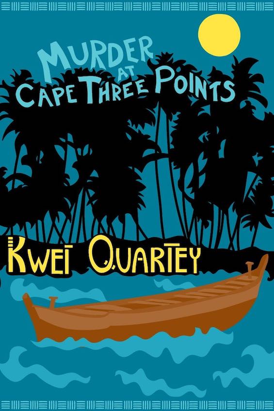 Cover image of "Murder at Cape Three Points," a complex murder mystery