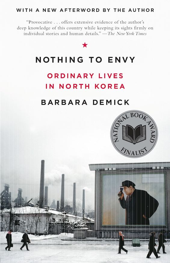 Cover image of "Nothing to Envy," a book about daily life in north korea
