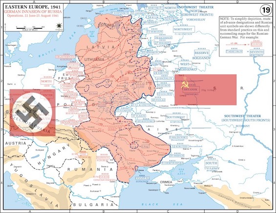 The Nazi invasion of the USSR was one of the most significant events of World War II