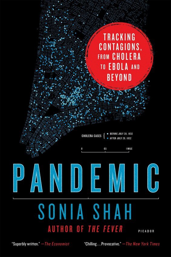 Cover image of "Pandemic," a book about epidemic disease