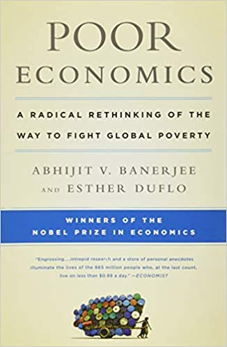 Cover image of "Poor Economics," one of the best books about economic inequality