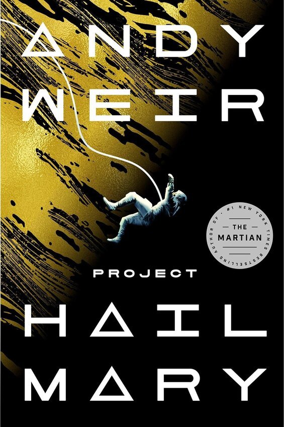 Cover image of "Project Hail Mary" by Andy Weir