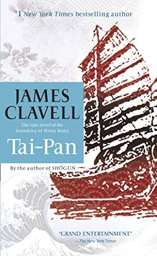 Cover image of "Tai-Pan," a novel about the founding of Hong Kong