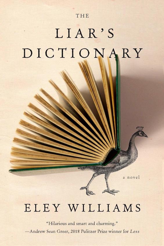 Cover image of "The Liar's Dictionary," a comic novel about a dictionary