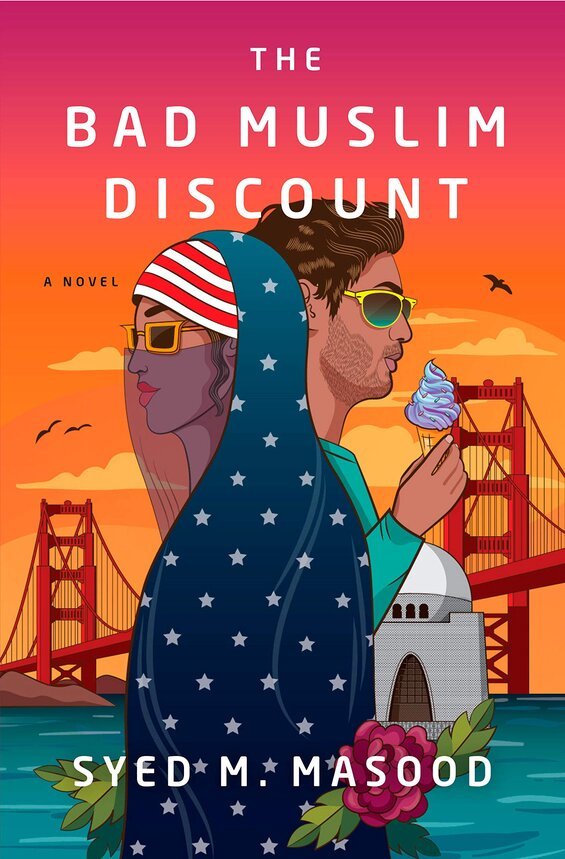 Cover image of "The Bad Muslim Discount," a novel about two Muslim immigrant teenagers
