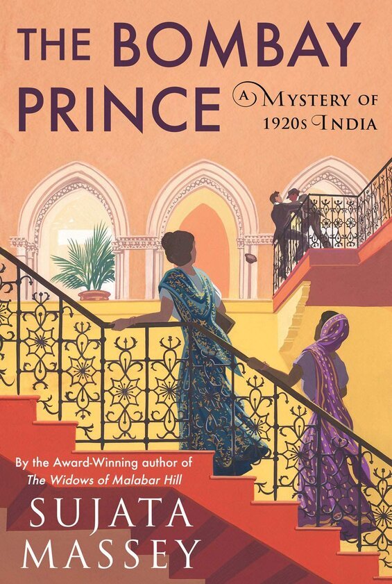 Cover image of "The Bombay Prince," a novel about a murder amidst the Indian independence movement