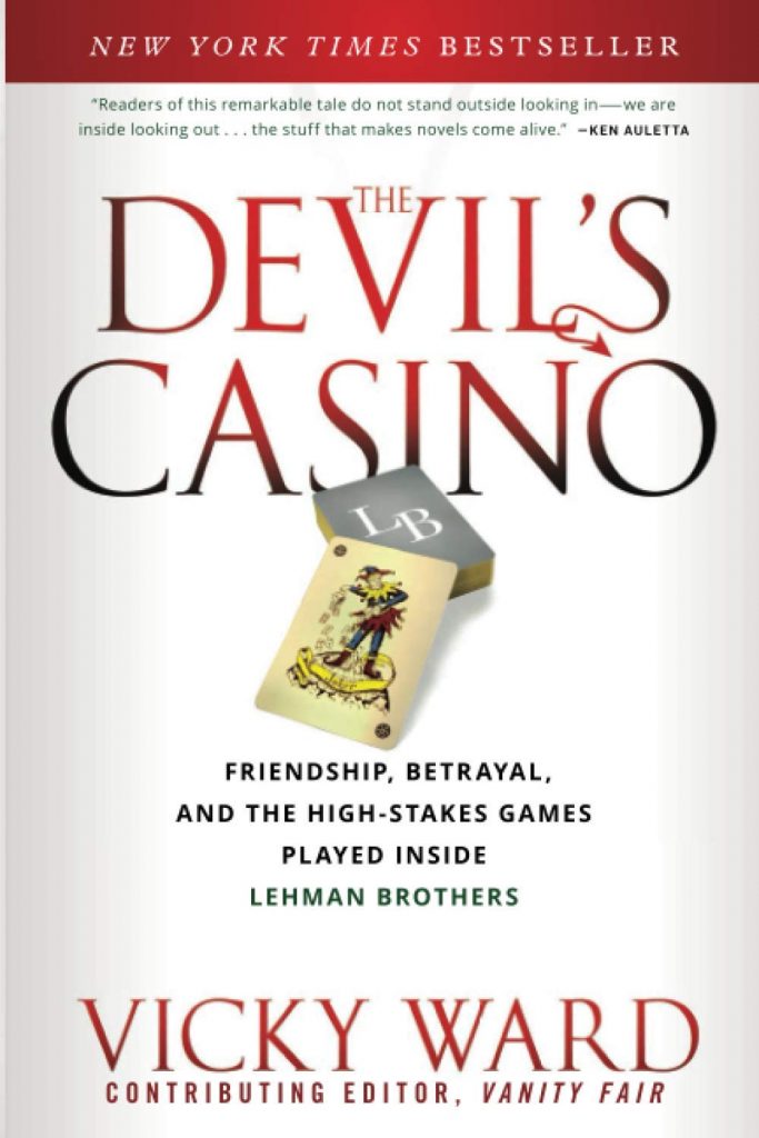 Cover image of "The Devil's Casino," one of the good books about finance