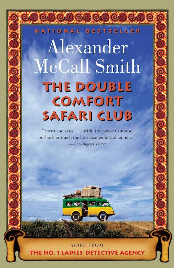 Cover image of "The Double Comfort Safari Club," a novel about two African detectives who are women