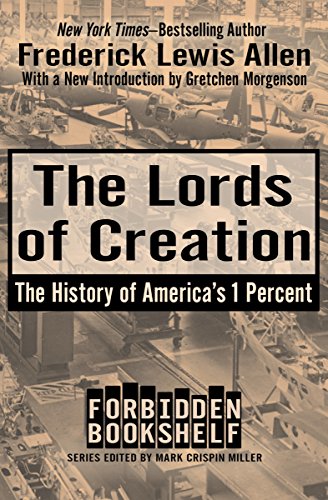 Cover image of "The Lords of Creation," one of the good books about finance