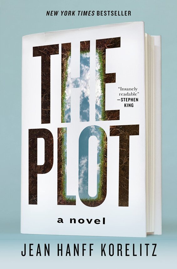 Cover image of "The Plot," a thriller about a plot within a plot