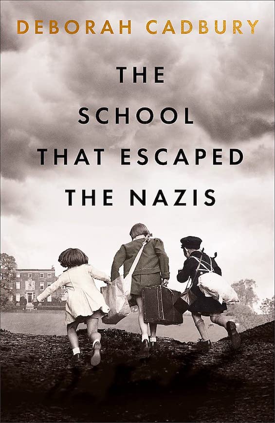 Cover image of "The School that Escaped the Nazis," a book that tells the story of the Holocaust through the eyes of children