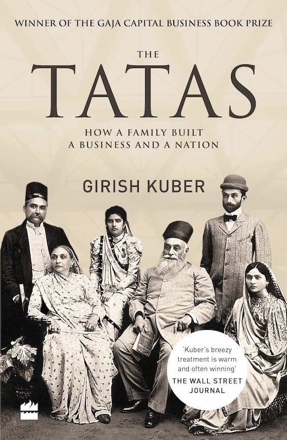 Cover image of "The Tatas," a group biography of the Tata family of India