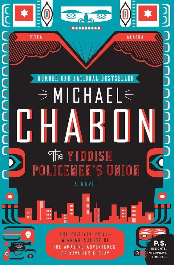 Cover image of "The Yiddish Policemen's Union," a novel about Jewish cops and Jewish mobsters 