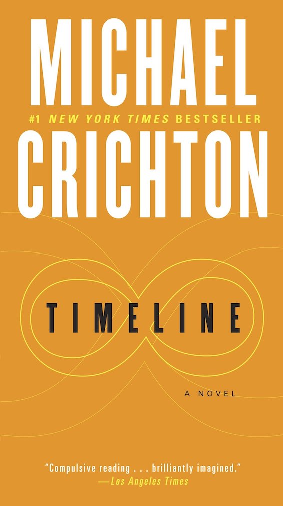 Cover image of "Timeline," a time travel thriller