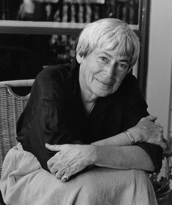 Image of Ursula Le Guin, author of this gender-bending novel