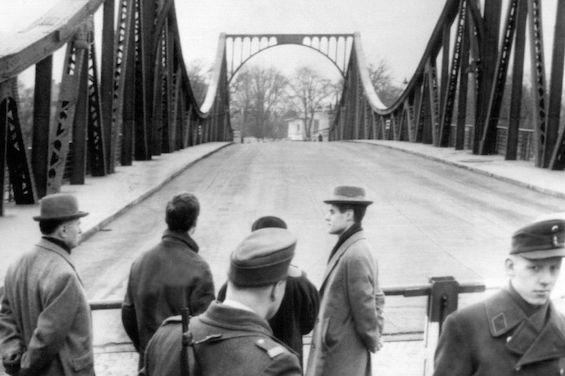 Photo of the Glienecke Bridge, where many a spy swap in East Berlin took place