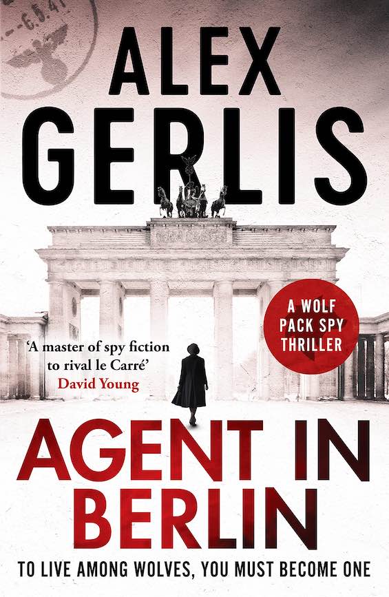 Cover image of "Agent in Berlin," a novel about British spies in Nazi Germany
