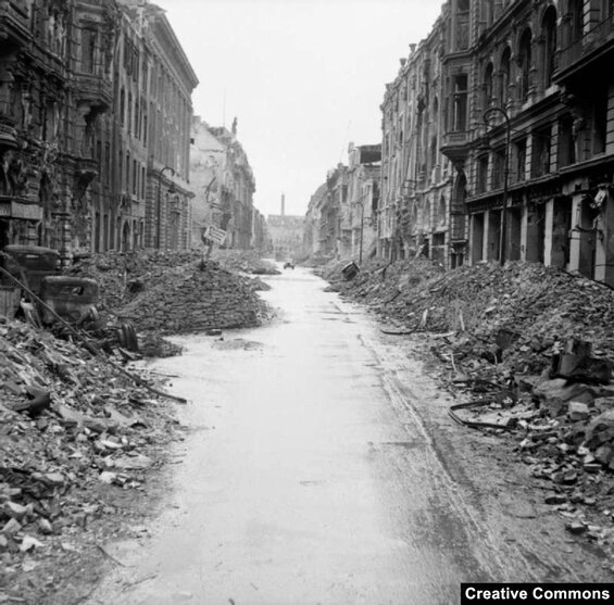 Image of Berlin after World War II