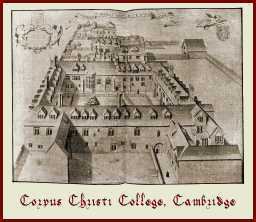 Image of a college at Cambridge University, site of intense religious conflict