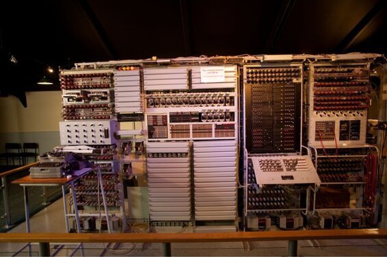 Image of the first digital computer, Colossus