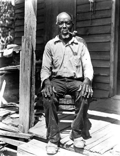 Image of Cudjo Lewis, the last living former slave