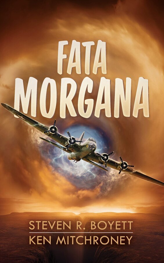 Cover image of "Fata Morgana," a time travel novel