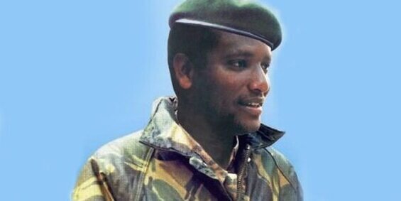 Image of Fred Rwigyema, a Rwandan revolutionary leader