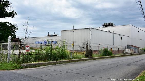 Photo of a closed GE plant in New York State, a result of the company's policy of putting shareholders first