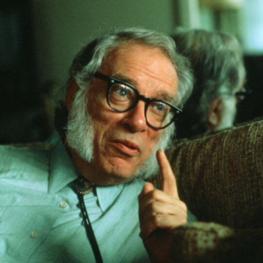 Image of Isaac Asimov, who has not written the most books