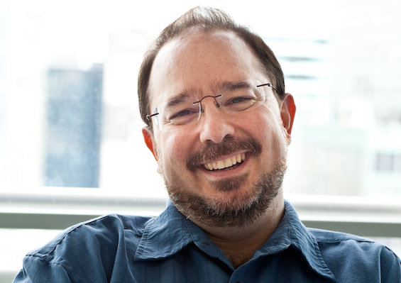 Photo of John Scalzi, an author who suggests that Godzilla was real