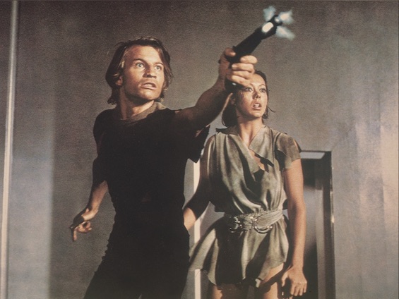 Photo of the stars of the film adaptation of the dystopian classic, "Logan's Run"