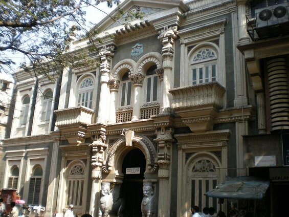 Image of a Parsi fire temple in Mumbai