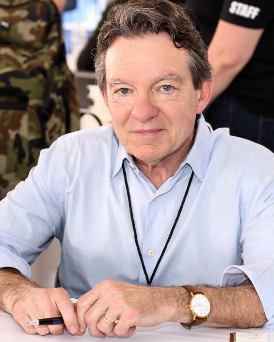 Image of Lawrence Wright, author of this book that offers perspective on the pandemic.