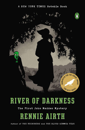 Cover image of "River of Darkness," the first of Rennie Airth's series of British police procedurals