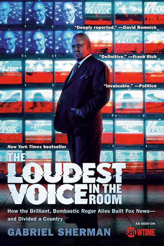 Cover image of "The Loudest Voice in the Room," one of the good books about business history listed here