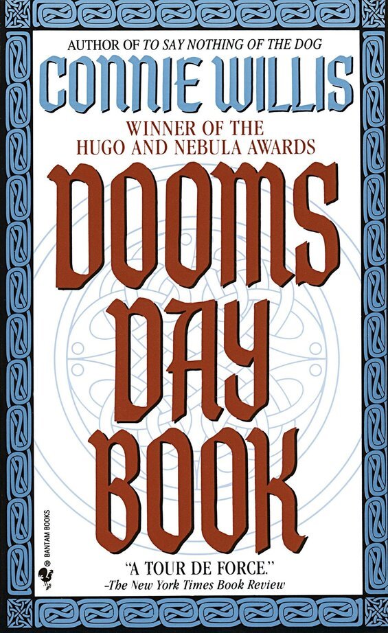 Cover image of "The Doomsday Book," a novel about the Black Death