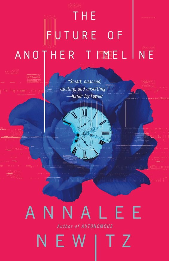 Cover image of "The Future of Another Timeline," a superb time travel novel
