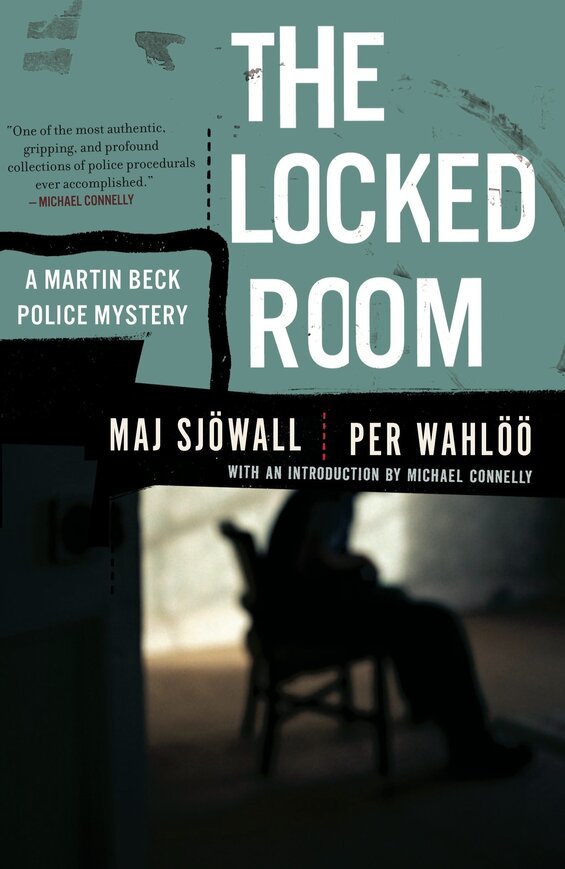Cover image of "The Locked Room," a Swedish police procedural