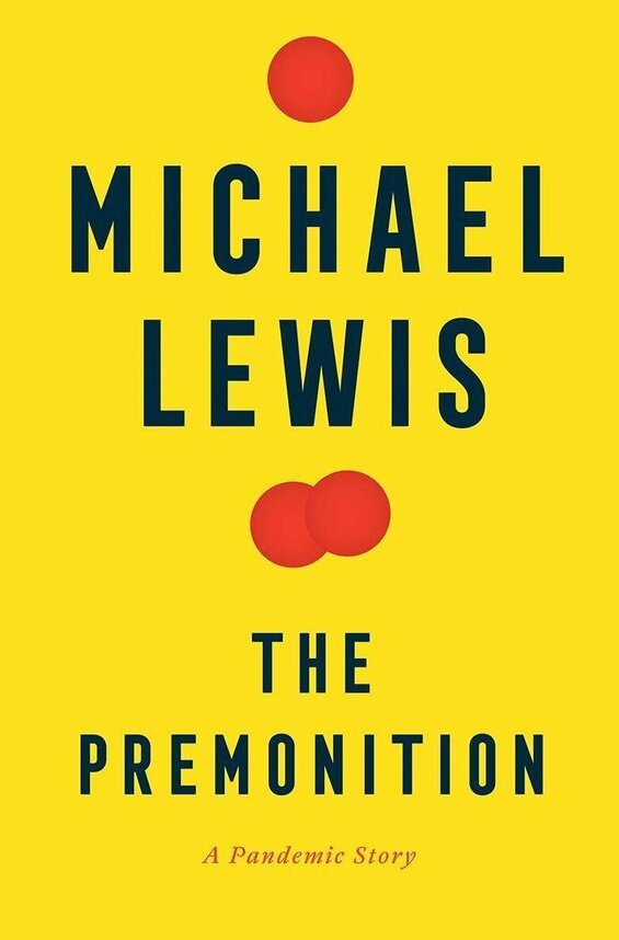 Cover image of "The Premonition," a book about the COVID pandemic