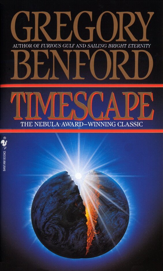 Cover image of "Timescape," one of the best time travel novels I've ever read