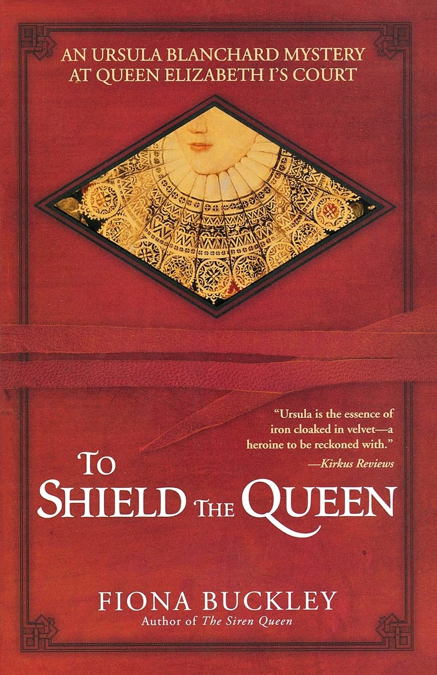 Coverr image of "To Shield the Queen," an Elizabethan mystery